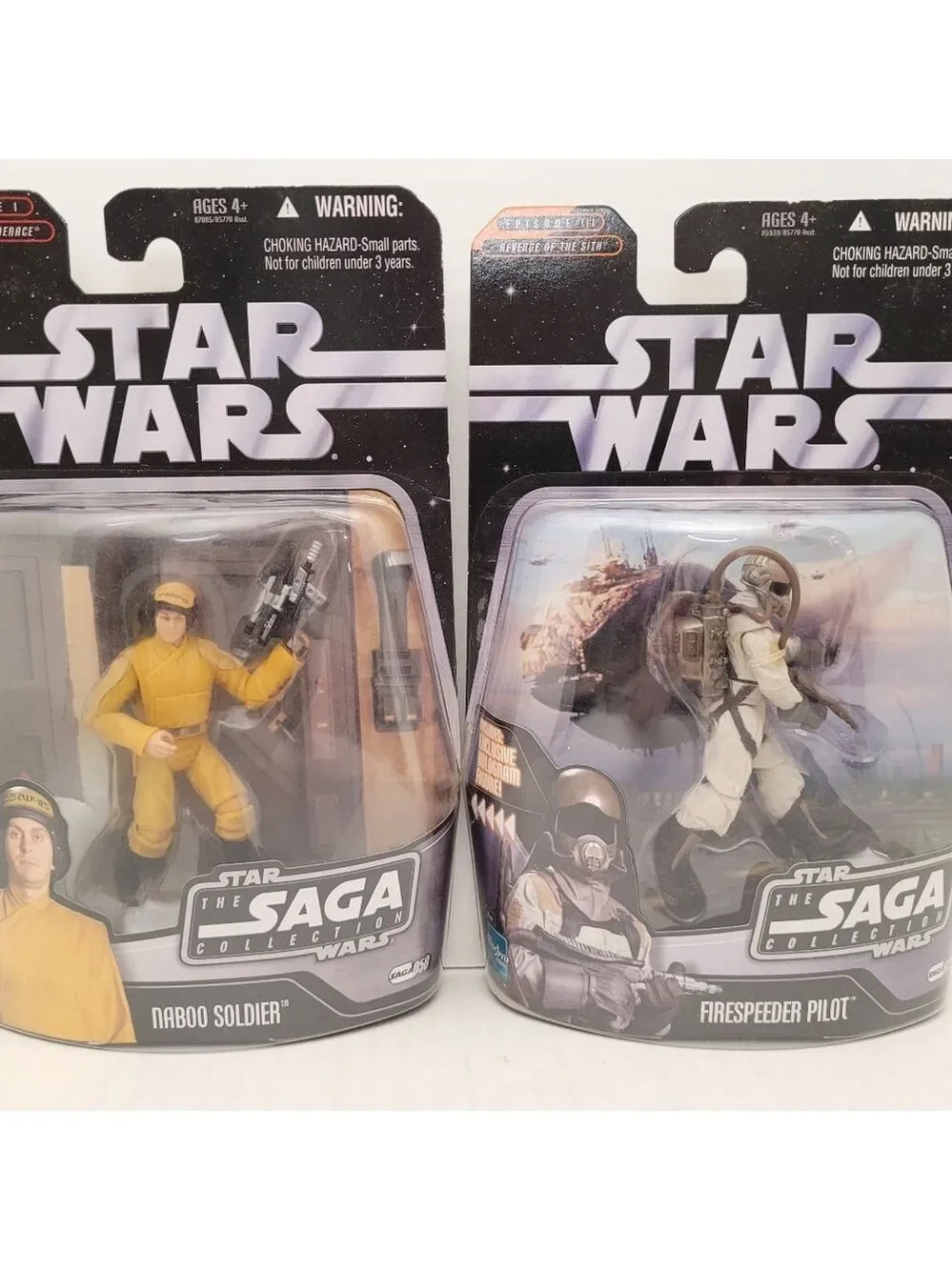2006 Star Wars The Saga Collection Lot of Two